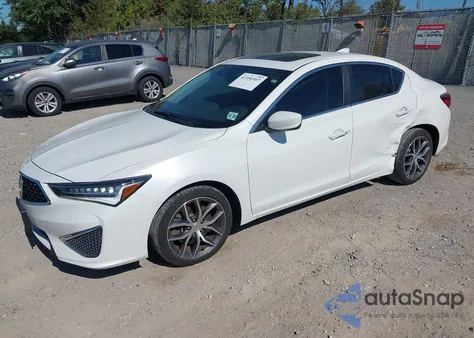 2022 Acura Ilx Premium Package из США, поврежденный, VIN 19UDE2F78NA003573